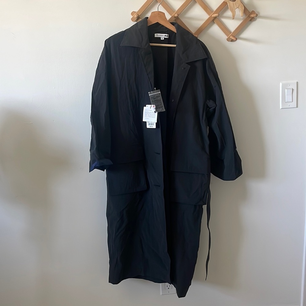JW ANDERSON x Uniqlo Black Trench Coat